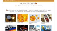 Desktop Screenshot of medwayoptics.com